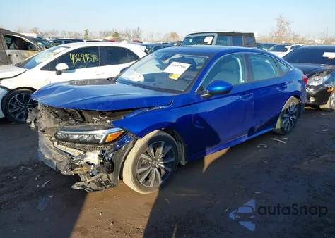 2023 Honda Civic Ex/Ex W/O Bsi from USA, damaged, VIN 2HGFE1F77PH301989